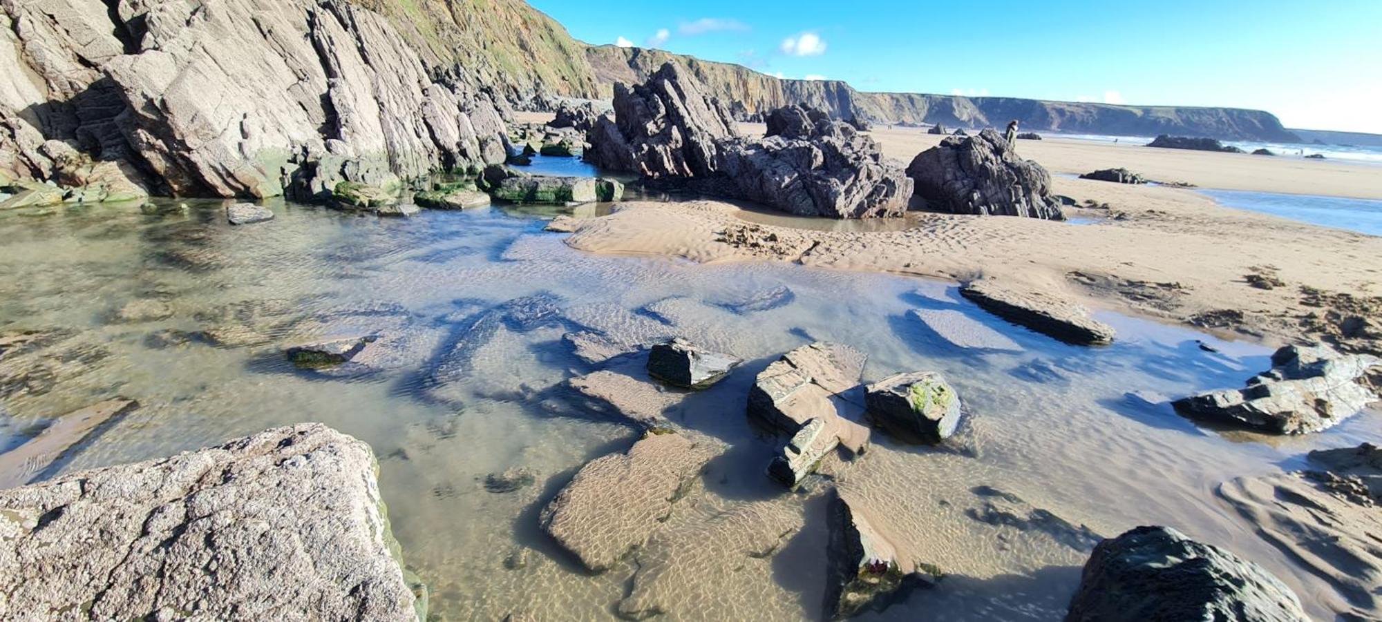 Sea View Luxury 5 Star Cottage Near Milford Marina Milford Haven Eksteriør billede